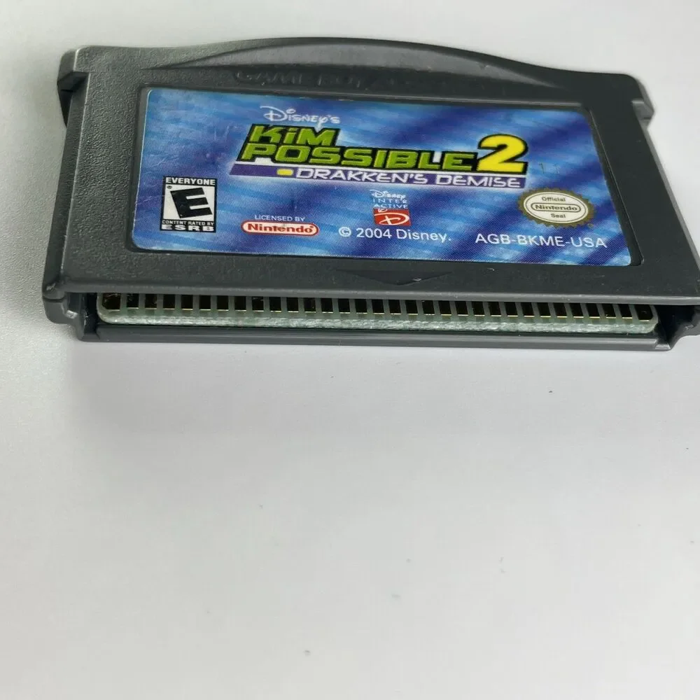 Kim Possible 2 Drakken's Demise (Nintendo Game Boy Advance, 2004) Cartridge Only